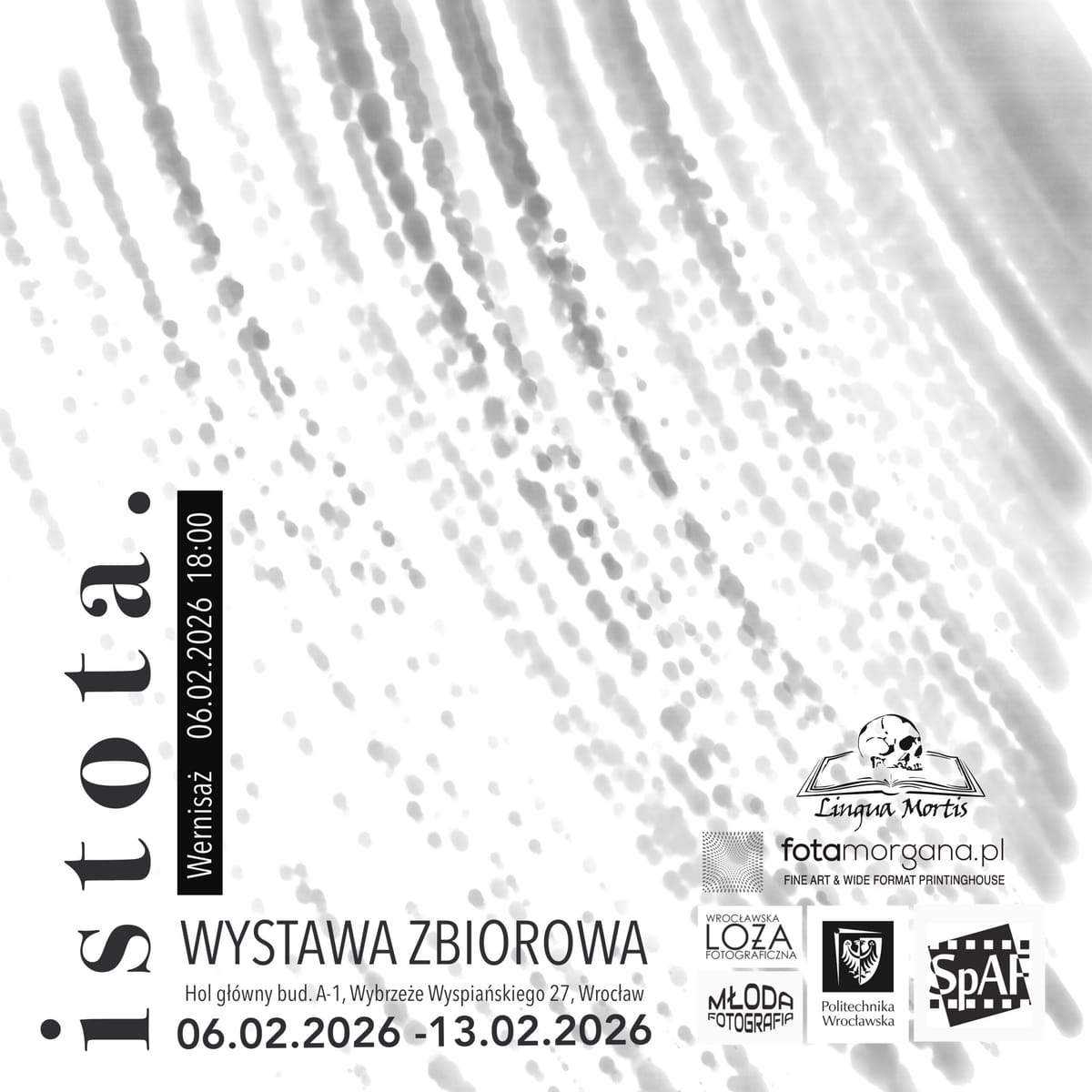 [Wrocław] Istota - wystawa zbiorowa SpAF